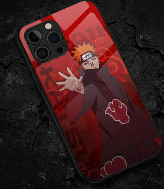 Naruto Pain Akatsuki Metal Phone Case