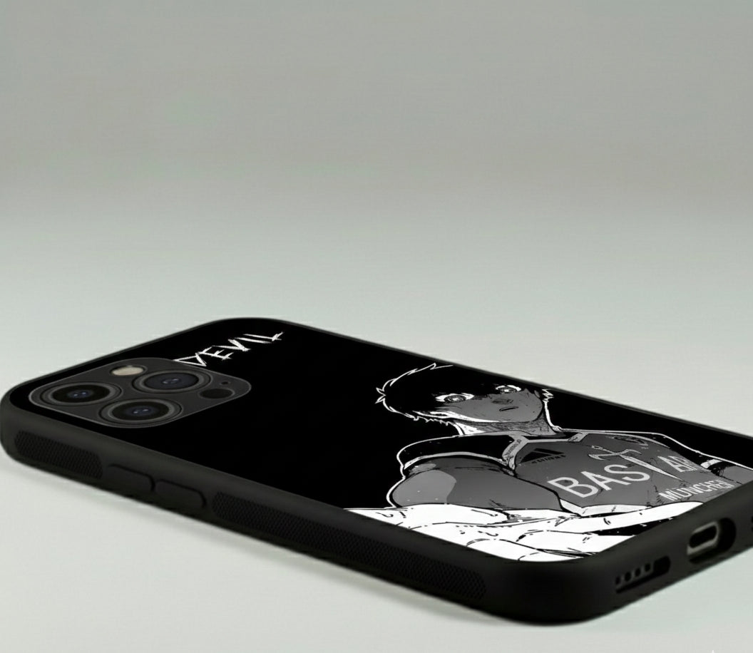 Yoichi Isagi devil character Metal Phone Case