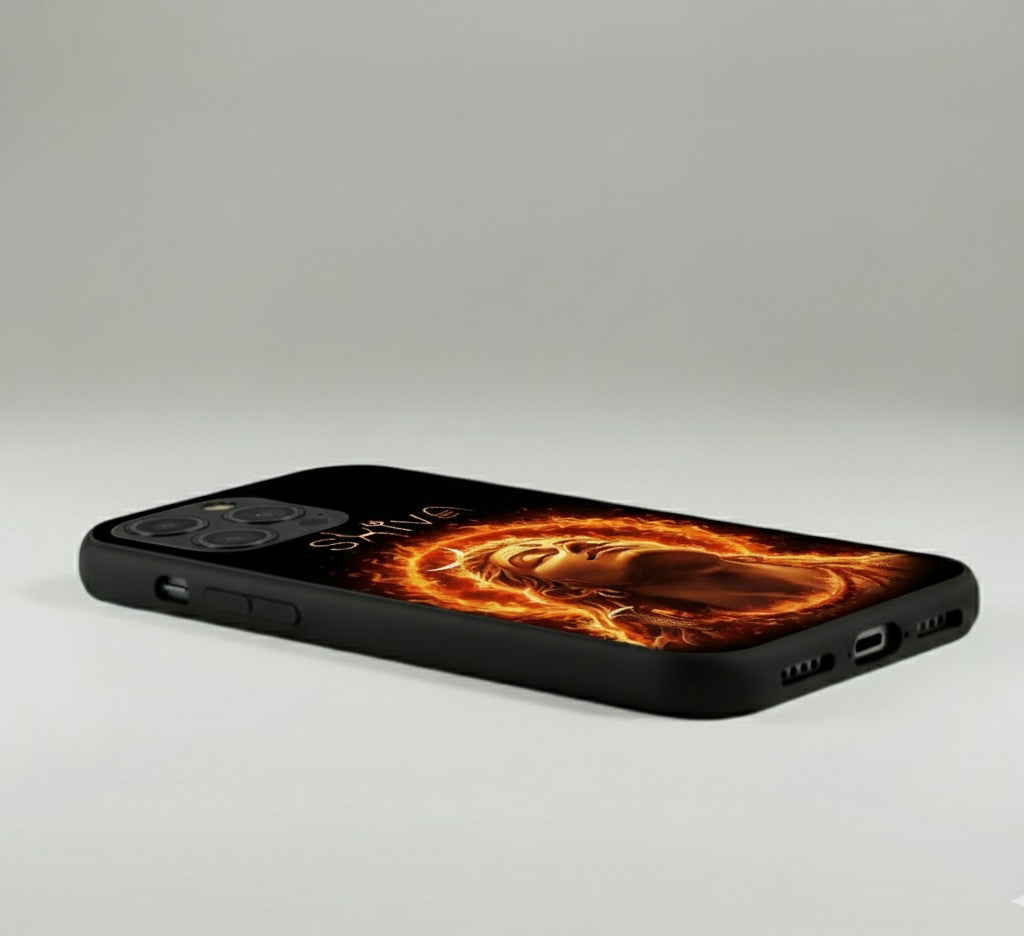 Agni-Kunda Shiva phone case Metal