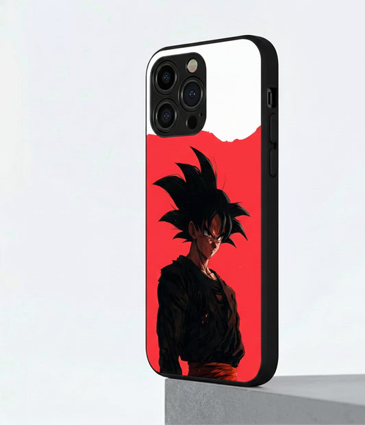Son Goku from the Dragon Ball anime hybrid Metal Phone Case