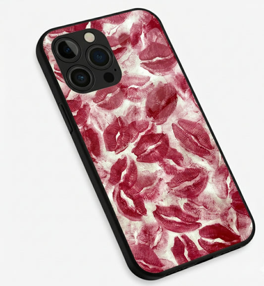 Lipstick Chaos Metal Phone Case