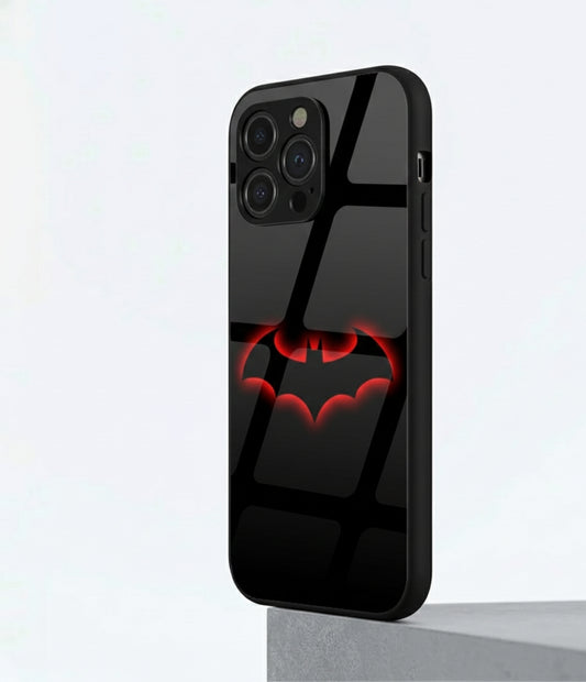 Glow-in-the-Dark Bat Metal Phone Case