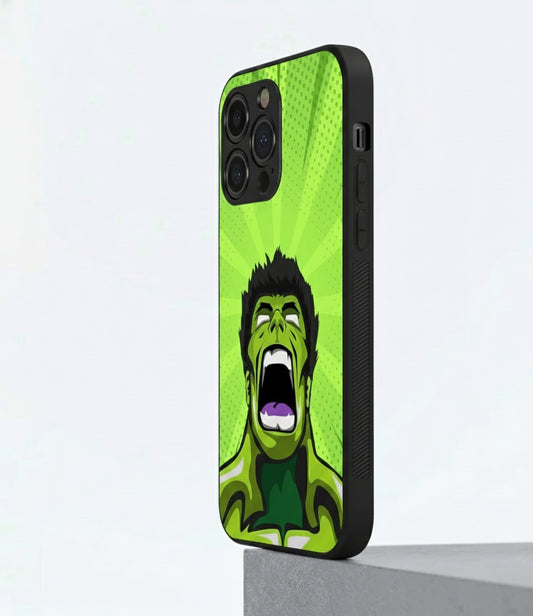 The Gamma Avenger: Ultra-Tough Hulk Hybrid Metal Phone Case
