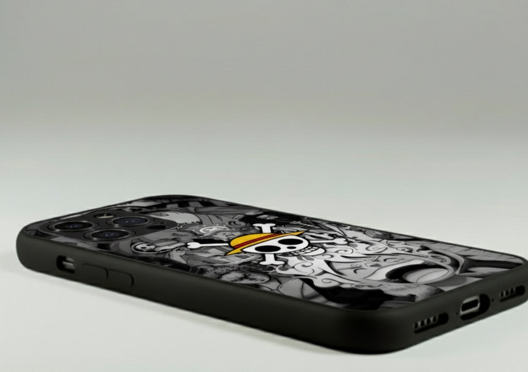 Heavy Duty Anime Armor Metal Phone Case