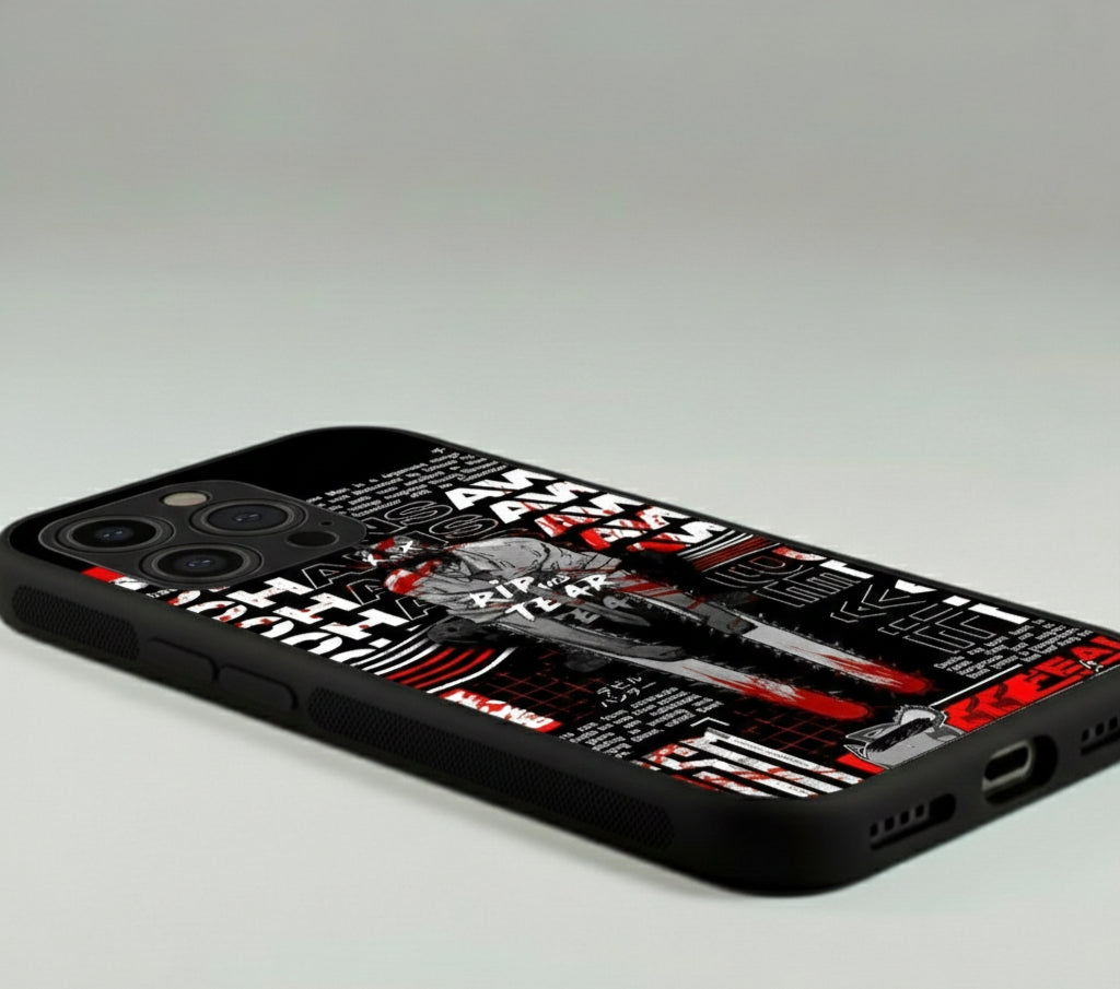 Core of the Chainsaw Devil Metal Phone Case