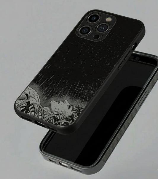 Dark Night's Gaze Metal Phone Case