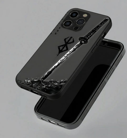 The Black Swordsman's Path Metal Phone Case