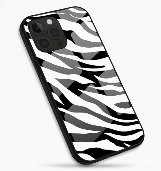 The Zebra-Metal Mojo Metal Phone Case