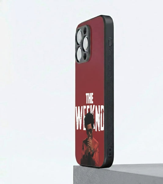 The Weeknd - After Hours Red Edition Metal Phone Case