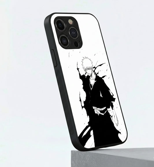 Ichigo Kurosaki | Bleach Black Metal Phone Case