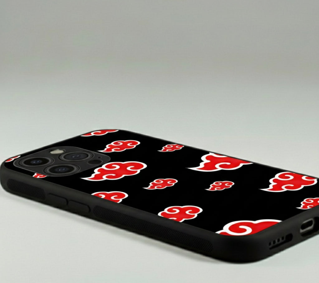 The Akatsuki Cloud Cover: Naruto Fan Edition Metal Phone Case