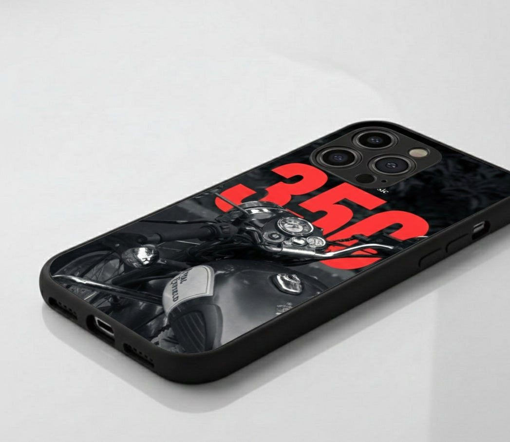 Classic Roar: Royal 350 Metal Phone Case