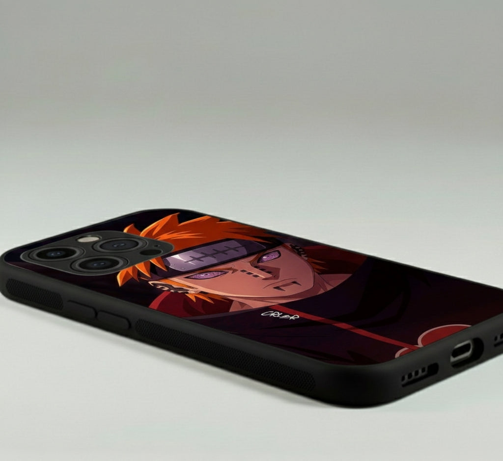 Pain (Naruto) Design - Ultimate Shockproof Protection Metal Phone Case