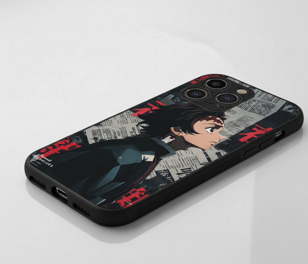 Tanjiro Kamado-themed Metal phone case