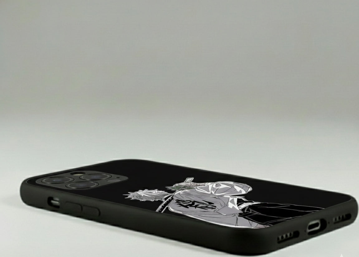 Sanami Kimetsu No Yaiba Anime Shield Metal Phone Case