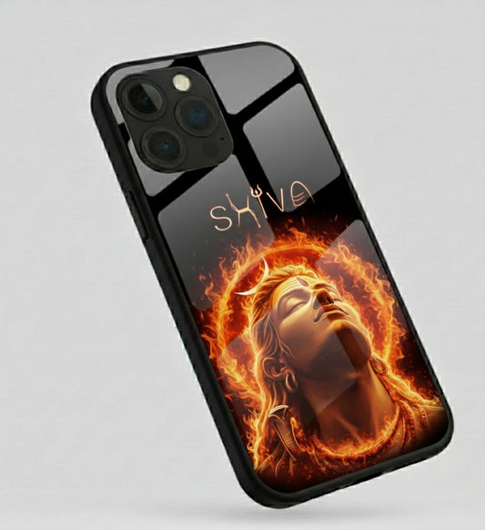 Agni-Kunda Shiva phone case Metal