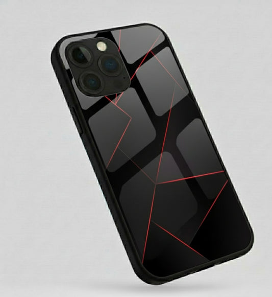 Shadow Shard Metal Phone Case