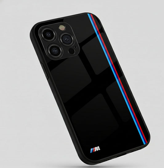 Black Steel Metal Phone Case