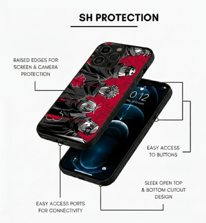 Akatsuki's Metal Resolve Metal Phone Case