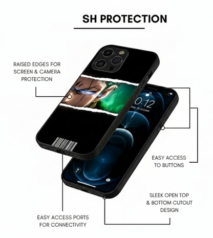 Roronoa Zoro-themed phone case Metal Phone Case