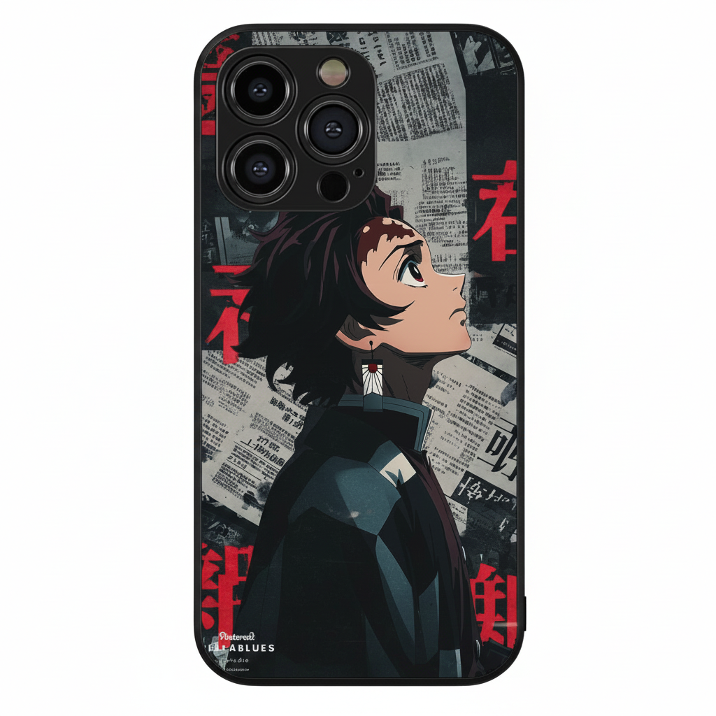 Tanjiro Kamado-themed Metal phone case