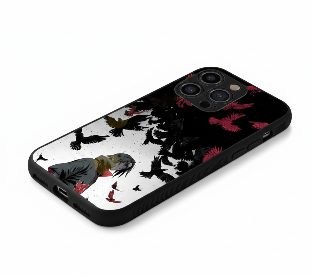 Itachi Uchiha 2. Hybrid Metal Phone Case