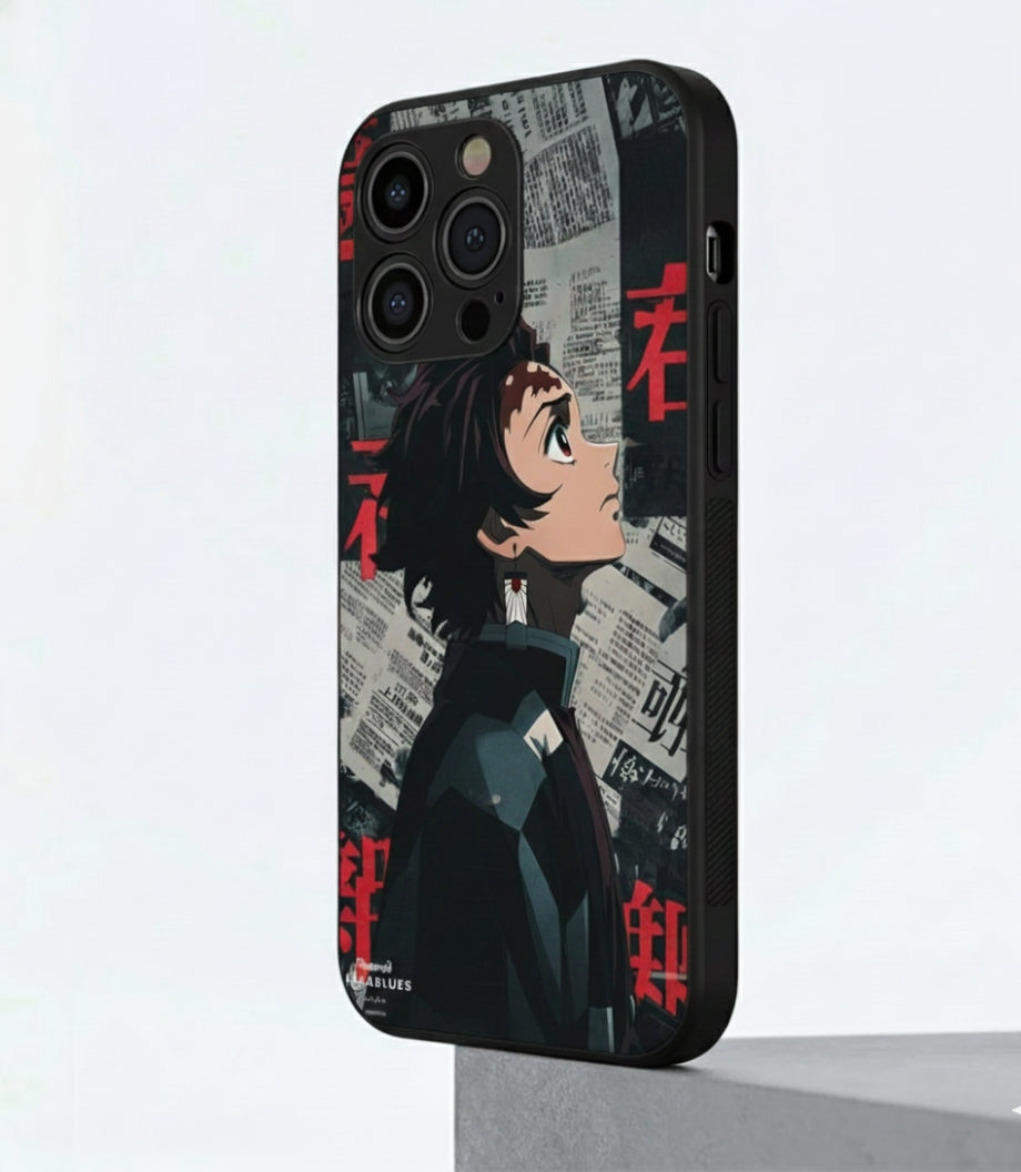 Tanjiro Kamado-themed Metal phone case