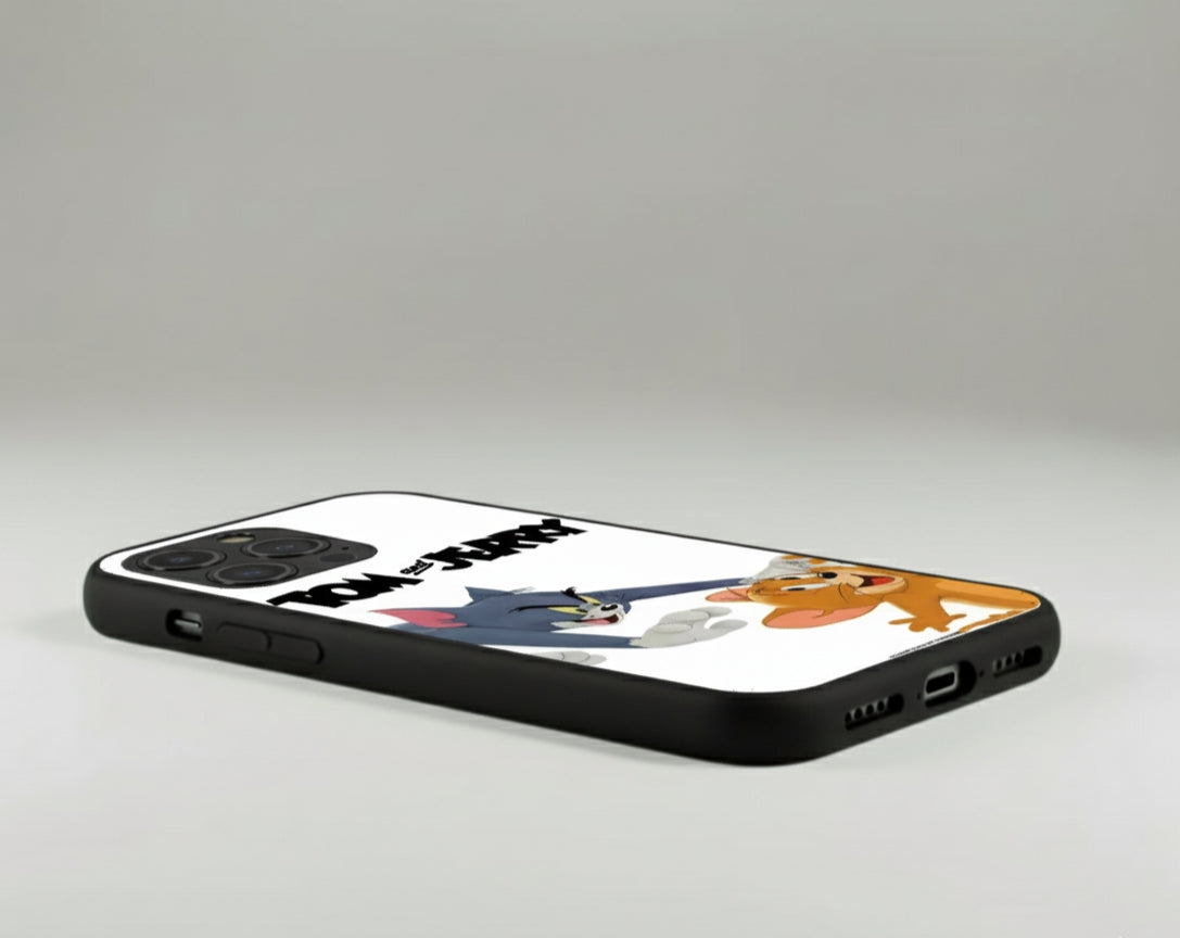 The Tom And Jerry Nostalgia Old Vibe Phone Case Metal Phone Case