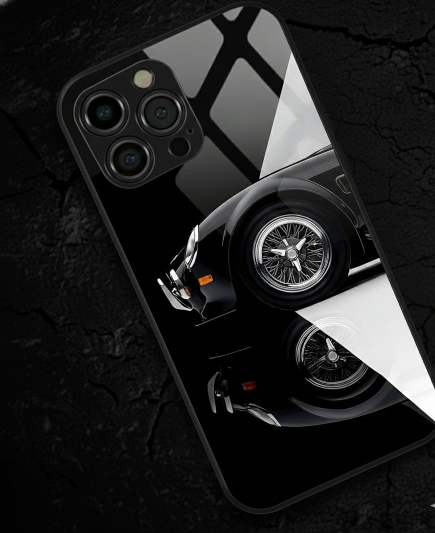 AC Cobra Car Hybrid Metal Phone Case