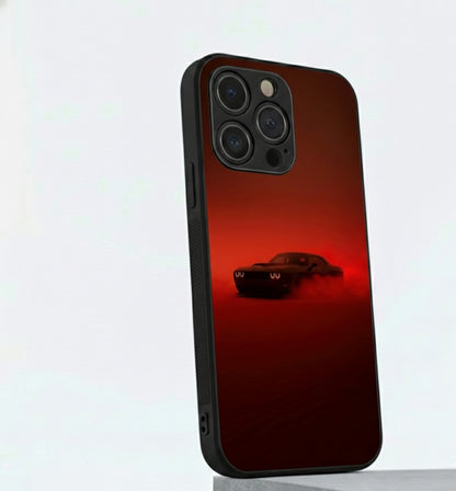 The Inferno Drift" Phone Case Metal Phone Case