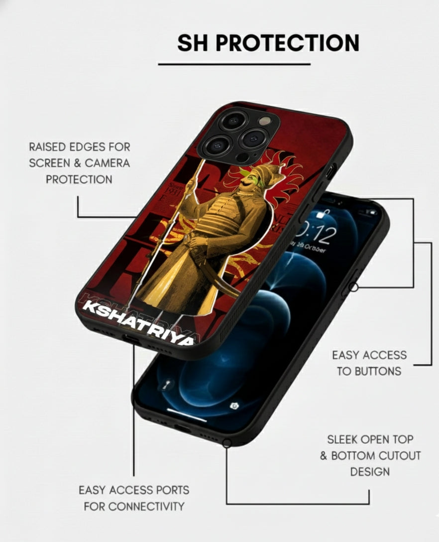 The Kshatriya Pride Metal Phone Case