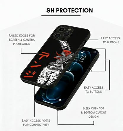 Chainsaw Demon Denji - Premium Metal Phone Case