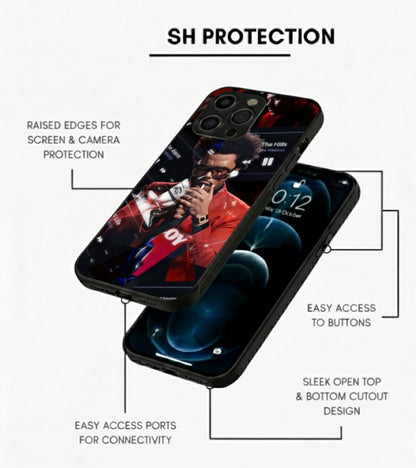 The Weeknd Warrior) Metal Phone Case