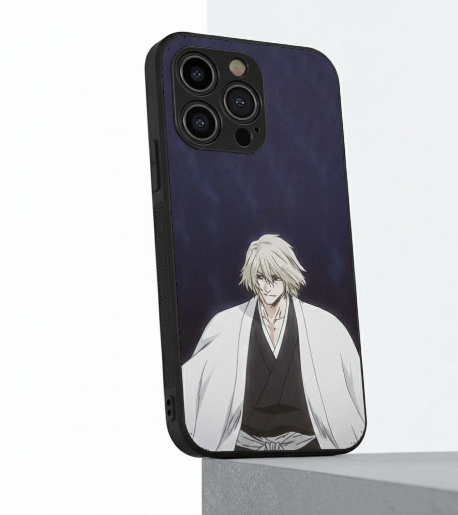 anime character Kisuke Urahara hybrid Metal Phone Case