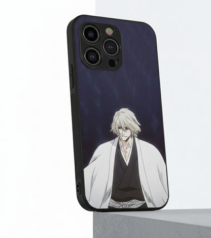 anime character Kisuke Urahara hybrid Metal Phone Case