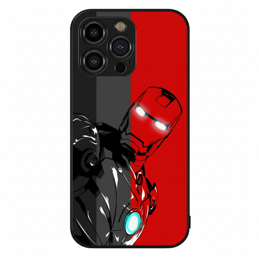 Iron Man Glow hybrid Metal Phone Case