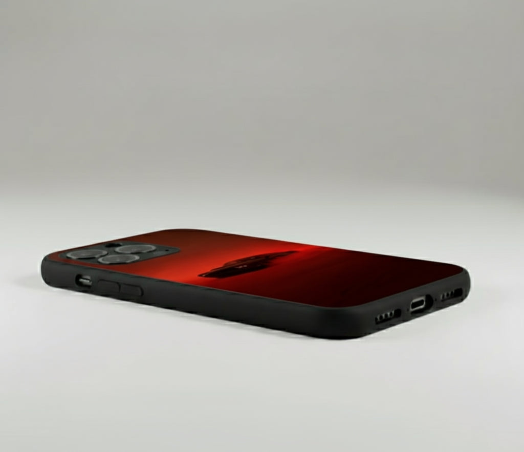 The Inferno Drift" Phone Case Metal Phone Case