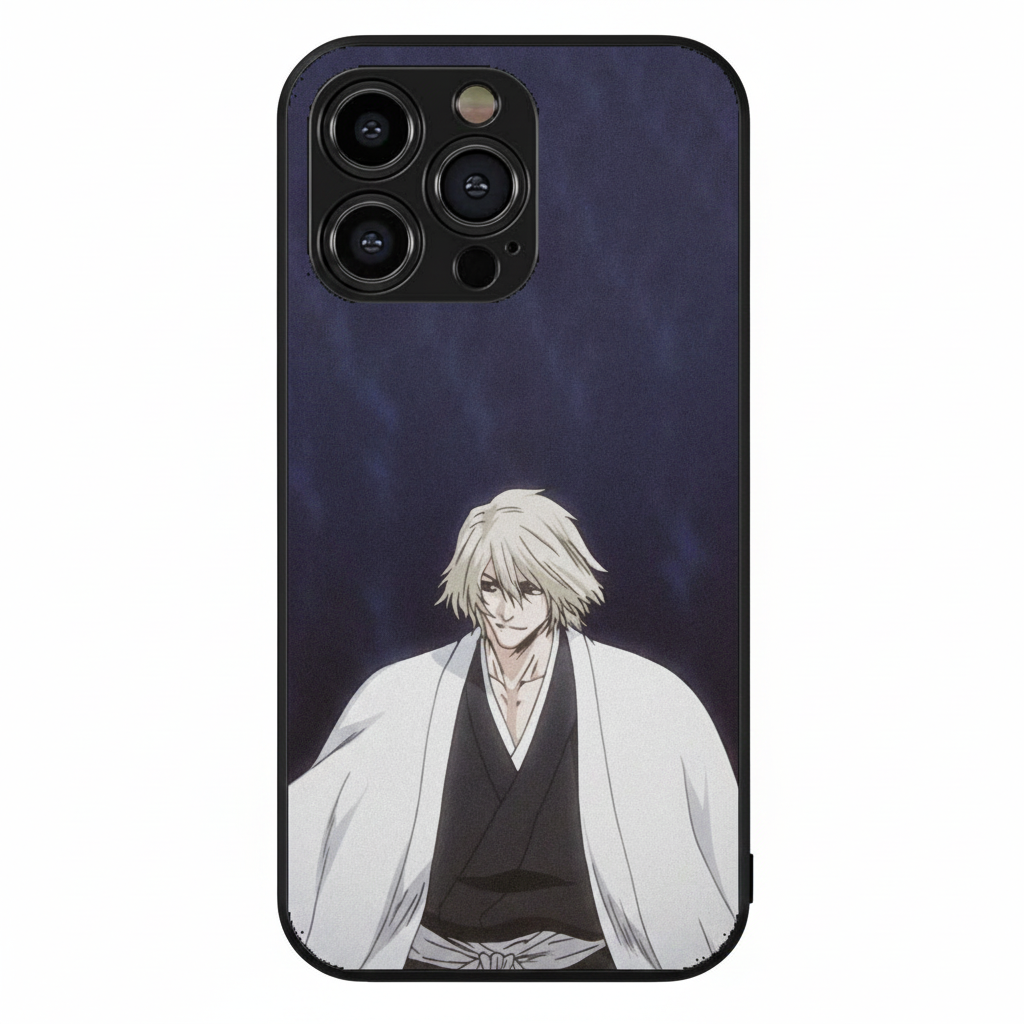 anime character Kisuke Urahara hybrid Metal Phone Case