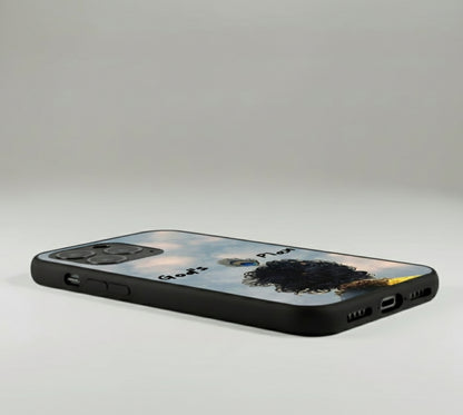 God's Plan: Krishna's Grace Metal Phone Case