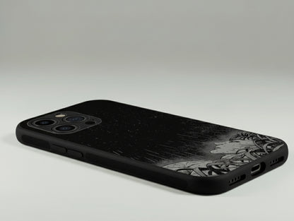 Dark Night's Gaze Metal Phone Case