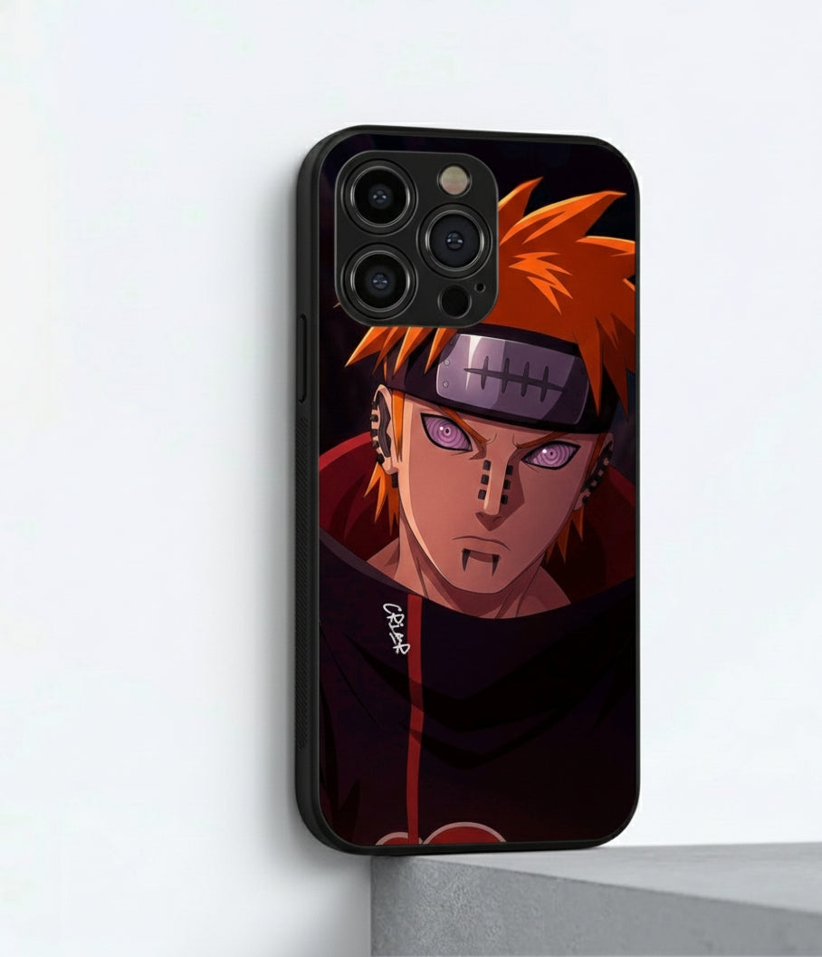 Pain (Naruto) Design - Ultimate Shockproof Protection Metal Phone Case