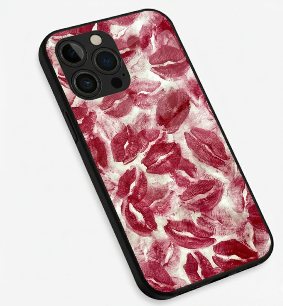 Lipstick Chaos Metal Phone Case