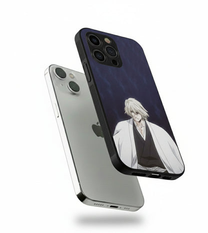 anime character Kisuke Urahara hybrid Metal Phone Case