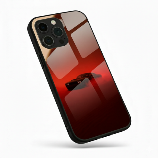 The Inferno Drift" Phone Case Metal Phone Case