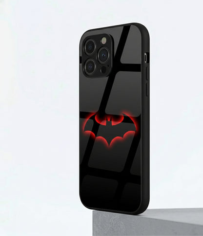Glow-in-the-Dark Bat Metal Phone Case