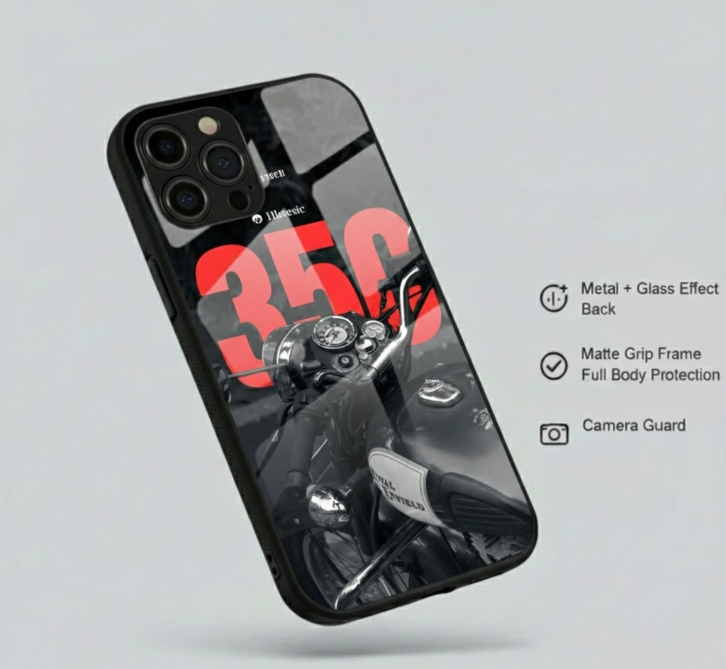 Classic Roar: Royal 350 Metal Phone Case