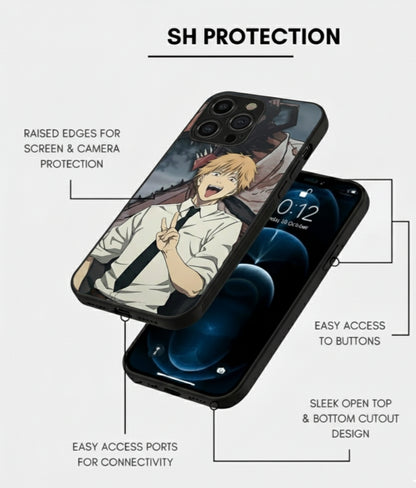 Metallic Armor Metal Phone Case