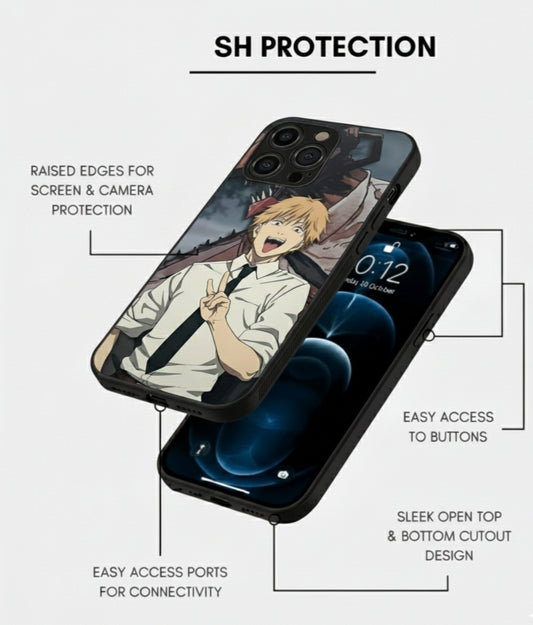Metallic Armor Metal Phone Case