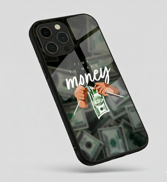 "TIME TO MAKE MONEY" PHONE CASE METAL