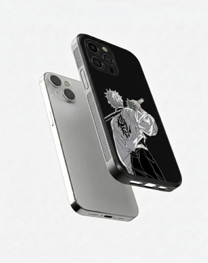 Sanami Kimetsu No Yaiba Anime Shield Metal Phone Case